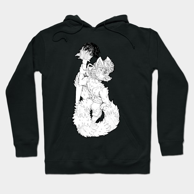 Brush Lemur Hoodie by JwBASH